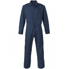 FR Contractor Coverall - Navy Blue 7 oz. Indura Ultra-Soft Fabric